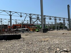 Монтаж металлоконструкций Завода по производству гофрокартона ООО 