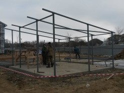 Строительство павильонов для детского сада